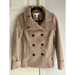 Beige Peacoat